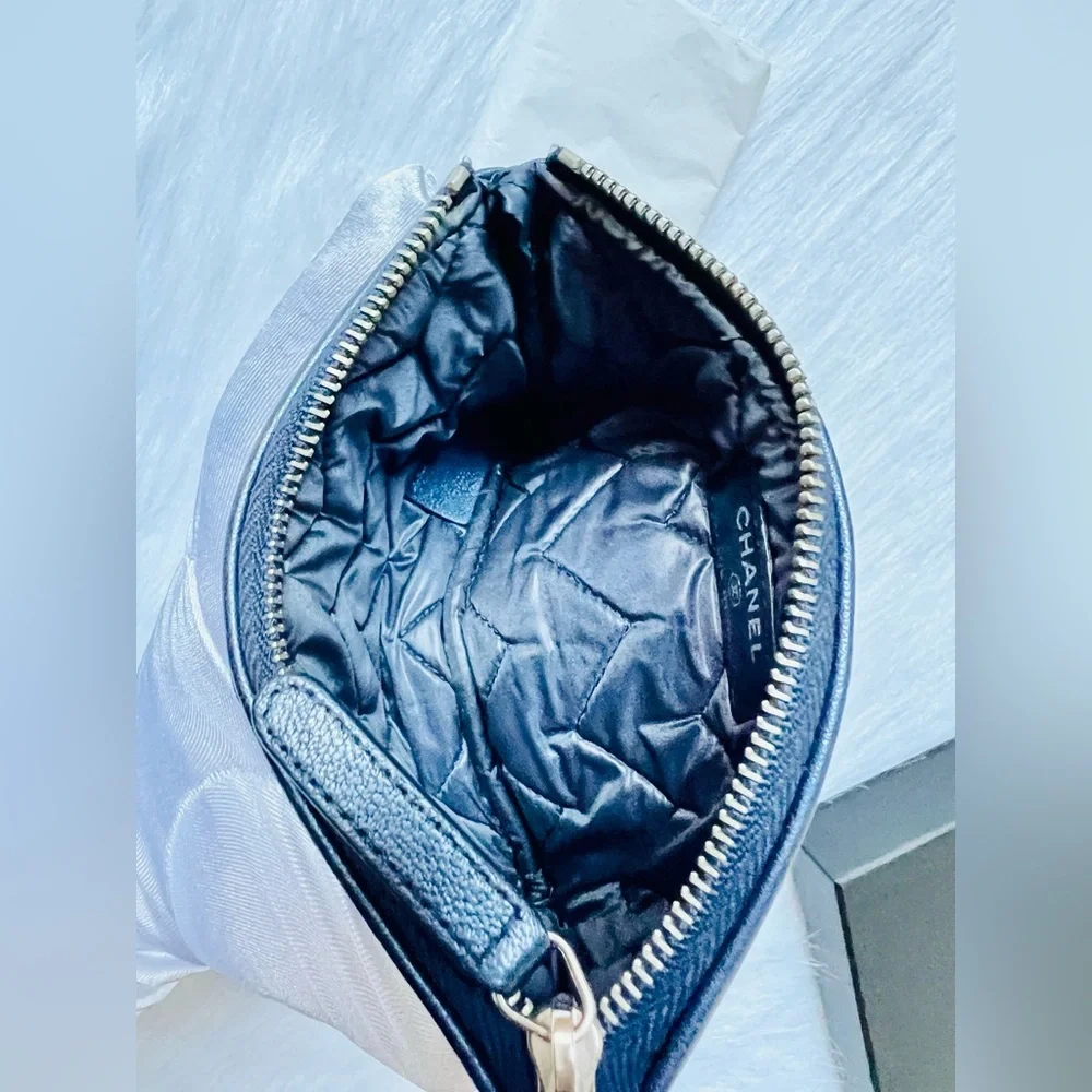 CHANEL sheepskin chevron